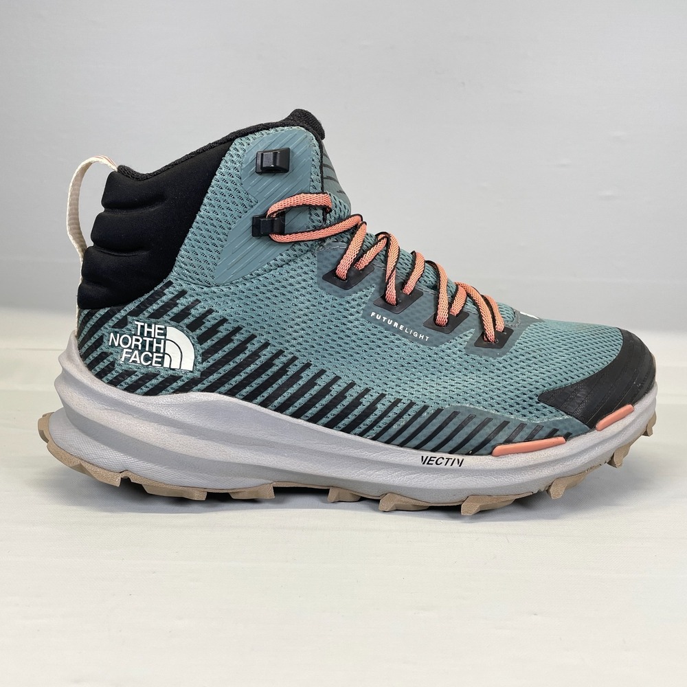 The North Face Vectiv Fastpack Mid Futurelight Boots Womens Size 10 Blue Mesh